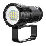 15x 5050 L2 Víz alatti 100-200 méteres merülési lámpa Víz alatti videófotózás LED töltőfény