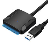 Καλώδιο USB απόδοσης σε καλώδιο SATA 2,5 "3,5" σκληρό δίσκο σκληρού δίσκου SSD USB3.0 SATA με καλώδιο δεδομένων UASP