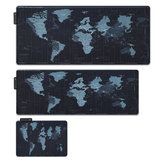 350x250x4mm/350x300x4mm/600x350x4mm/800x300x4mm/900x400x4mm Large Non-Slip World Map Game Mouse Pad for PC Laptop Computer Keyboard