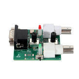 Serie LOTO OSC482 1 Hz ~ 13 MHz 48 M Módulo de actualización de funciones de la serie de salida de un solo canal S02 Generador de señal Salida de un solo canal Virtual Osciloscopio