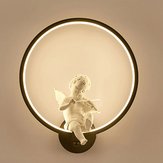 Nowoczesna akrylowa lampa skrzypcowa LED Nordic Led Pasowa dekoracja ścienna 30cm