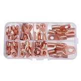 60 Kupfer-Ringösenklemmen mit Box, Kabel-Spleißklemmen, Drahtverbinder-Terminal