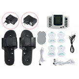 JR-309 Display Electronic Stimulator Massager Muscle Body Massage Relief 4 Modes Muscle Stimulator with Electrode Pads With Shoes Electric Massager