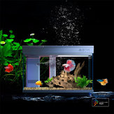 Géométrie 15L / 30L AI Réservoir de poisson modulaire automatique intelligent réglable Colorful Aquarium NTC Control 4 couches Filtre efficace Fish Tank de Xiaomi Youpin