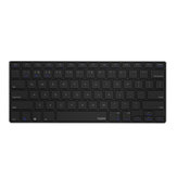 Rapoo E6080 2.4GHz Wireless bluetooth Thin Film Keyboard for PC Notebook