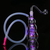 New LED Light Pipe Water Pipes Glass Pipe Bottle