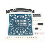 Kit de pratique de soudure de composants SMD sur mini-circuit imprimé avec LED clignotante rotative