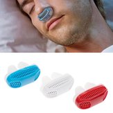 Anti-snurkapparaat Ventilatie-ademhalingsneus-siliconenclip Neusademhalingsapparaat Draagbaar reisapparaat om te stoppen met snurken tijdens het slapen