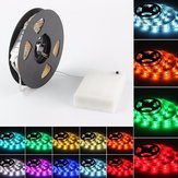 LED-Streifenlicht 50CM 100CM 150CM 200CM 5050 Wasserdichte RGB-Farbwechsel-Kit für Zuhause, Küche und TV-Hintergrundbeleuchtung
