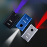 Fitorch K3 Lite 3 LED 550lm USB-töltéses Mini LED Kulcslámpa, Vízálló EDC Zseblámpa