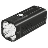 NATFIRE BT50 4x P50 LEDs 500m Long Range Powerful LED Flashlight Type-C Rechargeable with 4x 18650 12800mAh Battey
