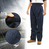 ZANLURE Waterproof Thick Adjustable Fishing Trousers Walking Rain Outdoor Wear Pants Fishing Clothing 