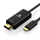 Biaze Type-C to HD ケーブル4K 60Hz ビデオ 3M HD コンバーター ビデオ ケーブル Macbook 用 HDMI アダプター