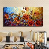 120x60cm Fiore astratto Stampa su tela Art Olio Dipinti Decorazioni murali per la casa Senza cornice