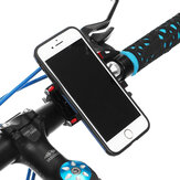 Suporte de telefone com visão traseira para moto e bicicleta, rotação de 360 graus, para smartphones de 4,7 a 6,0 polegadas