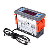 XH-W2060 Thermostat numérique intégré Contrôleur de température de contrôleur de température de stockage à froid de Cabinet de thermostat de congélateur