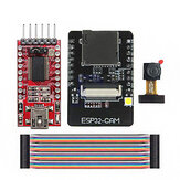ESP32-CAM WiFi + bluetooth Ontwikkelbord ESP32 met FT232RL FTDI USB naar TTL Seriële Converter 40 Pin Jumper