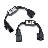 2PCS Indicador de sinal de mudança de direcção dinâmico para automóveis LED Módulo de luz traseira para AUDI A5 S5 RS5 2012-2019