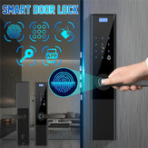 Sicurezza Porta elettronica intelligente serratura APP Touch Password Tastiera Tastiera Impronta digitale serraturas