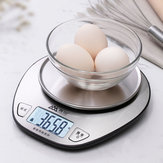 Balanza de cocina electrónica de 5000 g / 1 g de alta precisión para alimentos y dieta para hornear digital