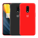 For OnePlus 7 Case Bakeey Original Logo Ultra Thin Anti-Scratch Liquid Silicone Soft Protective Case