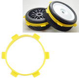 Ferramenta de adesivo de pneu de roda para peças de carros de controle remoto de turismo e off-road 1/8 e 1/10.