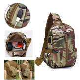 Mochila de camuflagem militar tática ZANLURE para escalada com alça de ombro, bolsa de acampamento, caça e acessórios para mochila