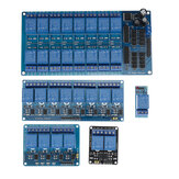 وحدة مرحل قناة 12 فولت 1/2/4/8/16 مع Optocoupler لـ PIC AVR DSP ARM Geekcreit لـ Arduino - المنتجات التي تعمل مع لوحات Arduino الرسمية