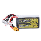 Batterie Lipo TATTU R-LINE 3.0 22.2V 1050mAh 120C 6S pour Drone de Course RC
