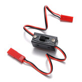 Conector de interruptor encendido apagado enchufe JST macho hembra de cable para batería RC Li po