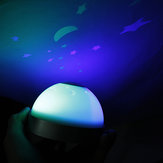 LED Laser Projektor 3 Farben Nachtlicht Wecker