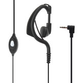 Écouteurs mains libres avec câble de 1,4 m et connecteur de 2,5 mm pour mini talkies-walkies