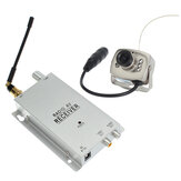 Kit de caméra sans fil 1.2G avec récepteur radio AV et alimentation électrique