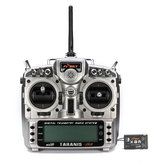 FPV RC Yarışı Drone için X8R RC Alıcı ile FrSky Taranis X9D Plus 2.4G ACCST Verici