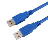 1m USB 3.0 Typ A Stecker auf Typ Ein männliches USB-Verlängerungskabel für Daten