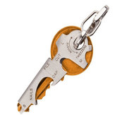 EDC 8 in 1 Bottle Opener Keychain Gadget Multi-function Key Clip