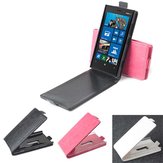 Up-Down Filp PU leren magnetische beschermhoes voor Nokia Lumia 920