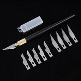 Metalen handvat Hobby Cutter Craft met 10st Blade Cutting Tool
