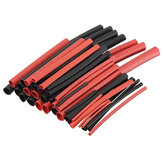 42 darab 2:1 Poliolefin H-típusú hőhúzódó cső, fekete piros