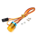 AUSTAR LED lámpa figyelmeztetés/tolókorong alumínium lábakkal 13*18mm CH3 vezérléssel.