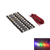 10X Multicolor LED Skylight Neonbeleuchtung für RC Drone FPV Racing