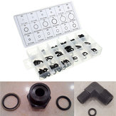 225 Stück Gummimessing-Nitril-O-Ringe Sortiment Set für Hydraulikpumpen und Installationsrohre