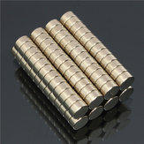100 pezzi di magneti in neodimio delle terre rare N50 super resistente a forma di disco 6mm x 3mm