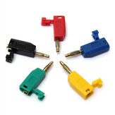 5 Kleuren 2mm Banana Plug Connector Jack voor Luidspreker Versterker Test Probes Terminals Cooper