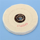 Круглая шерстяная шлифовальная полировальная рулетка диаметром 4 дюйма с арбором 1/2 дюйма для полировки