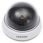Dummy-Simulation Dome-Kamera 1500B zur Überwachung von CCTV-Sicherheit mit blinkender roter LED-Licht