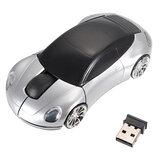 Coche USB 2.4G 1600dpi 3D Óptico Inalámbrico ratón