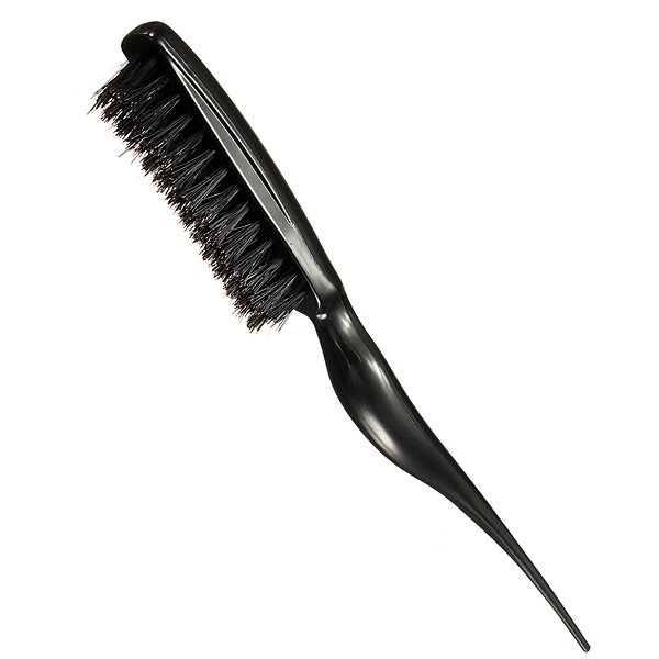 Professionele Salon Black Hairdressing Teasing Tangle Hair Brush Comb