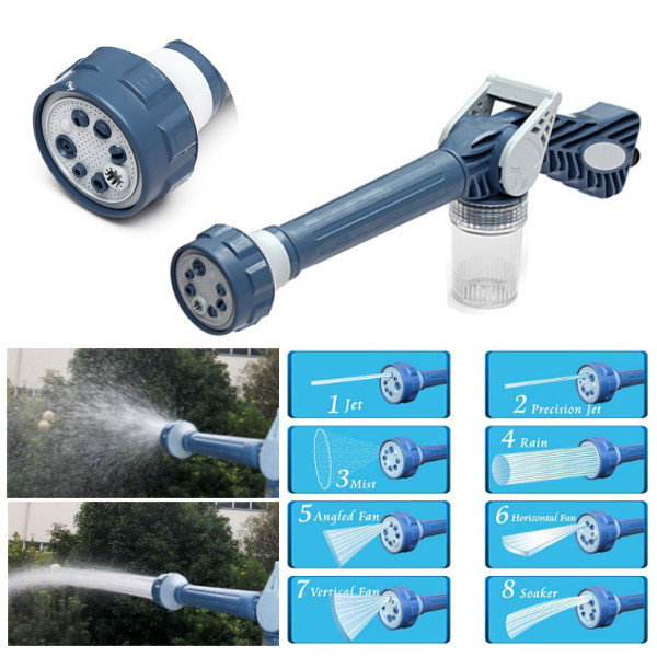 Multifunction Ez Jet Water Cannon 8 In 1 Turbo Water Spray Nozzle Sale -  Banggood Southeast Asia sold out-arrival notice-arrival notice