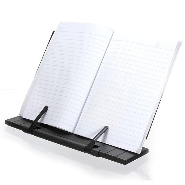 Black Adjustable Portable Reading Book Stand Holder